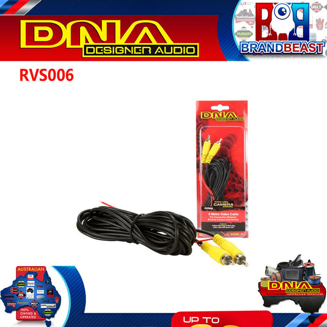 DNA RVS006 6m RCA To RCA Video Cable