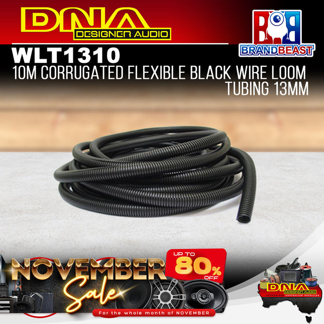 DNA WLT1310 13mm x 10m Split Corrugated Loom Tube