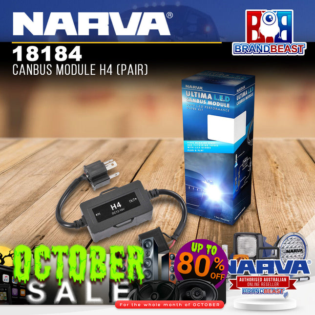 Narva 18184 Canbus Module H4 (Pair)