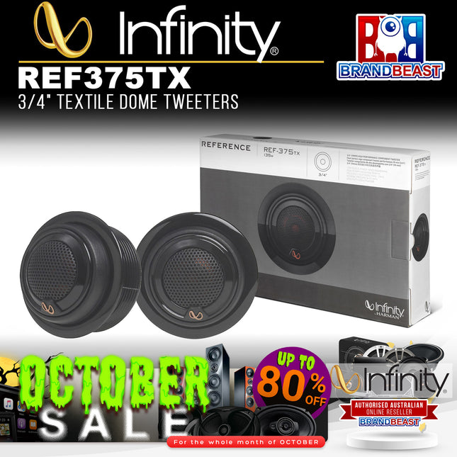 Infinity REF375TX REFERENCE 3/4" (19mm) 135W Tweeter Component Speaker