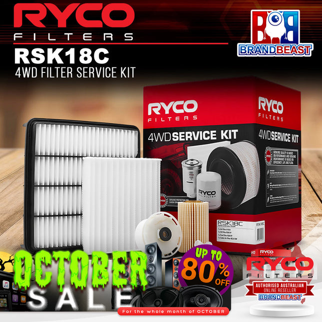 Ryco RSK18C 4WD Filter Service Kit