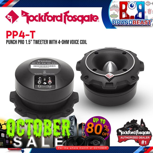 Rockford Fosgate PP4-T Punch Pro 1.5" 100W 4-Ohm Tweeter