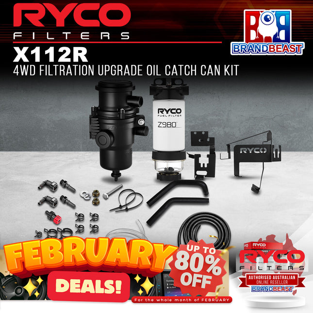 Ryco X112R 4WD Filtration Upgrade Kit