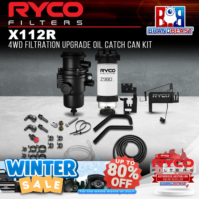 Ryco X112R 4WD Filtration Upgrade Kit