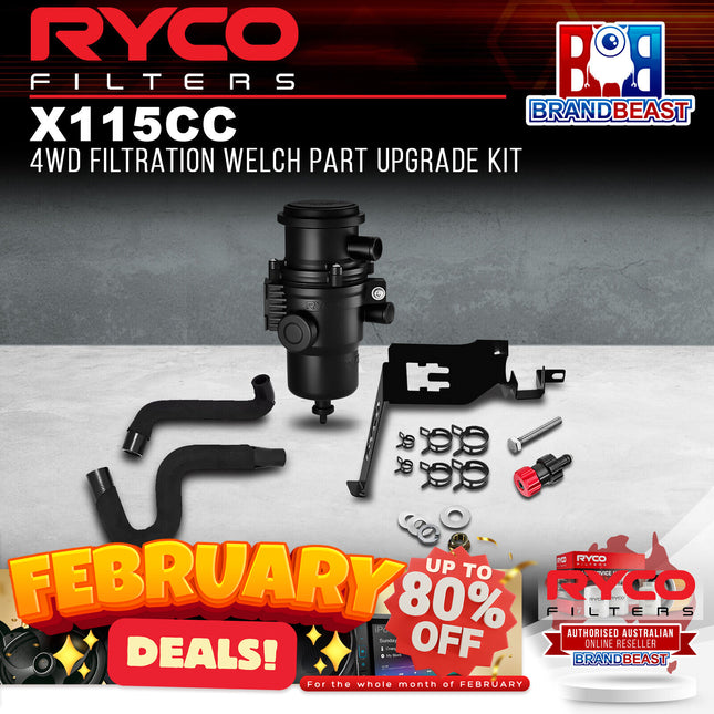 Ryco X115CC 4WD Filtration Upgrade Kit