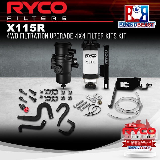 Ryco X115R 4WD Filtration Upgrade Filter Kits