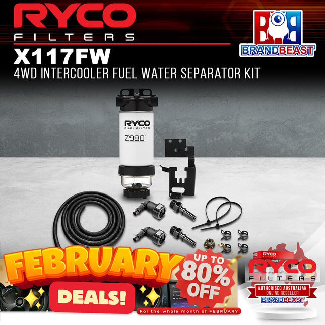 Ryco X117FW 4WD Fuel Water Separator Kit