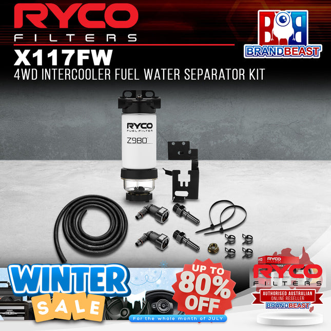 Ryco X117FW 4WD Fuel Water Separator Kit