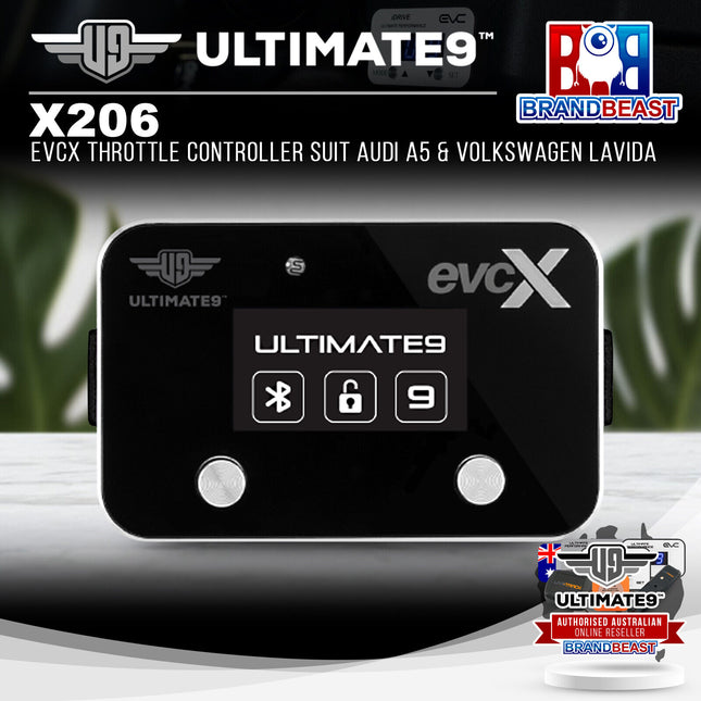 Ultimate9 X206 evcX Throttle Controller Suit Audi A5 & Volkswagen Lavida