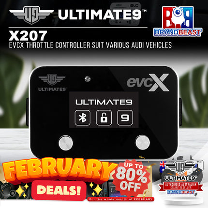 Ultimate9 X207 evcX Throttle Controller Suit Various Audi Vehicles