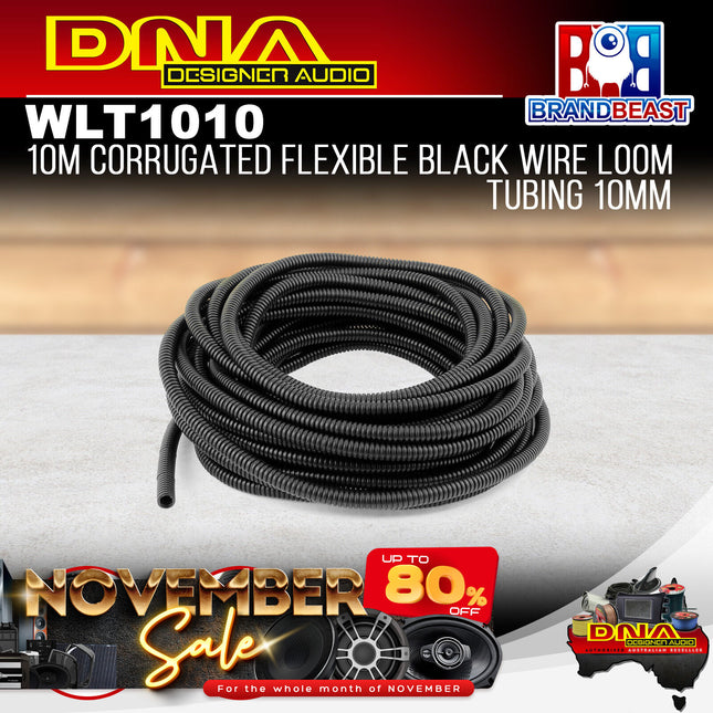 DNA WLT1010 10mm x 10m Split Corrugated Loom Tube