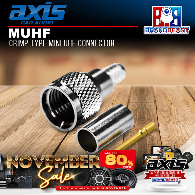 Axis MUHF Mini UHF Connector