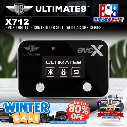 Ultimate9 X712 evcX Throttle Controller Suit Cadillac SRX Series