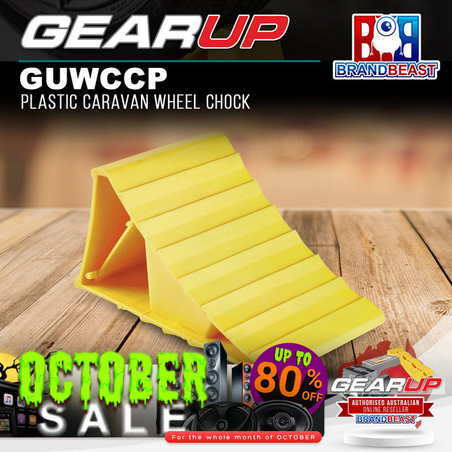 GEARUP GUWCCP Plastic Caravan Wheel Chock