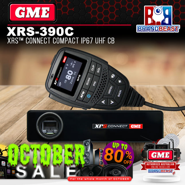 GME XRS-390C XRS Connect IP67 UHF CB Radio With Bluetooth & GPS