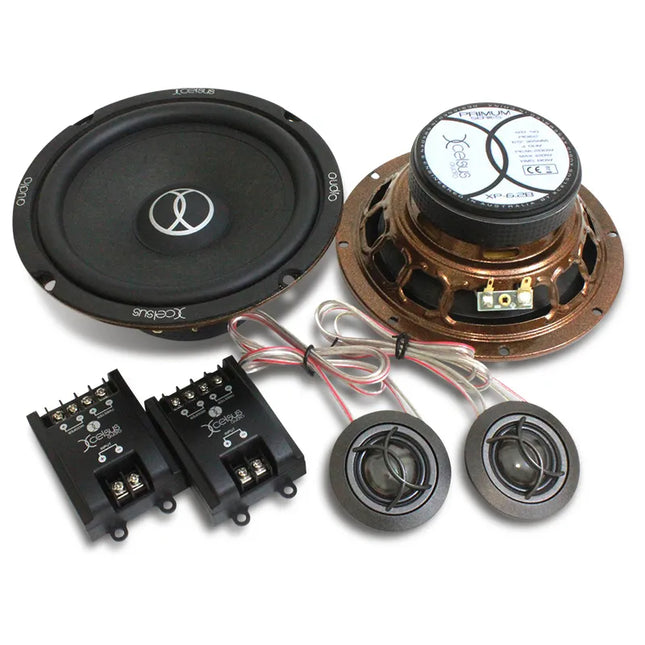 Xcelsus Audio XPZ6.2B Primum Series 6.5" 200W 2-Way Component Speaker Set