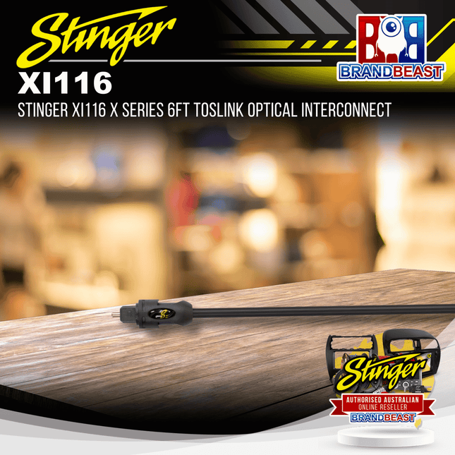 Stinger XI116 X Series 6ft Toslink Optical Interconnect
