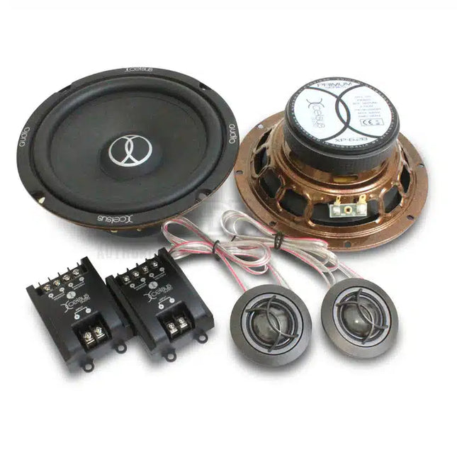 Xcelsus Audio XP6.2B 6.5" Premium Series 2-Way Component Speaker Set