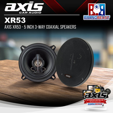 AXIS XR53 - 5 Inch 3-Way Coaxial Speakers
