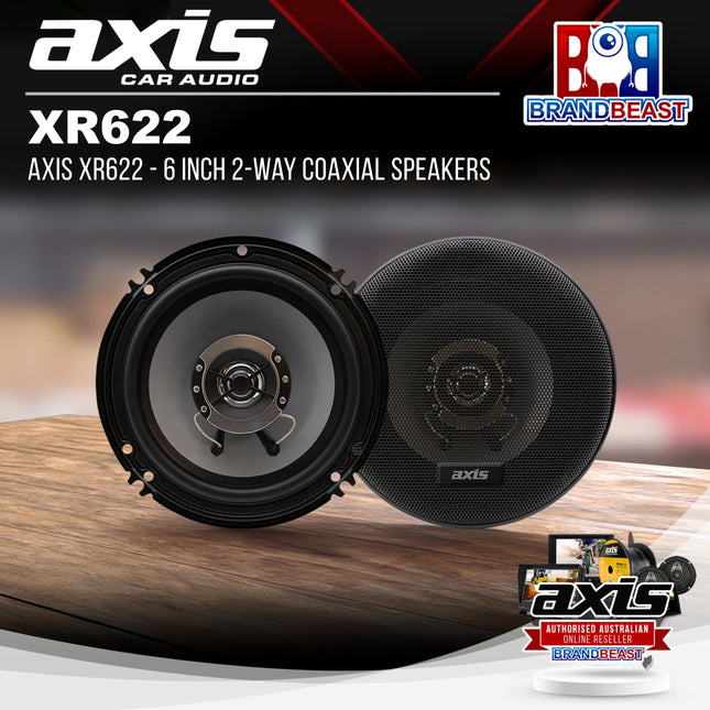 AXIS XR622 - 6 Inch 2-Way Coaxial Speakers