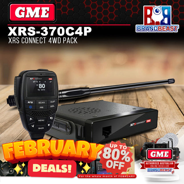 GME XRS-370C4P XRS Connect 4WD Pack