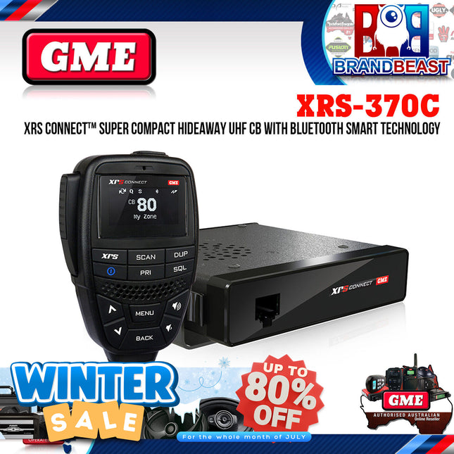 GME XRS-370C XRS™ Connect Compact UHF CB Radio