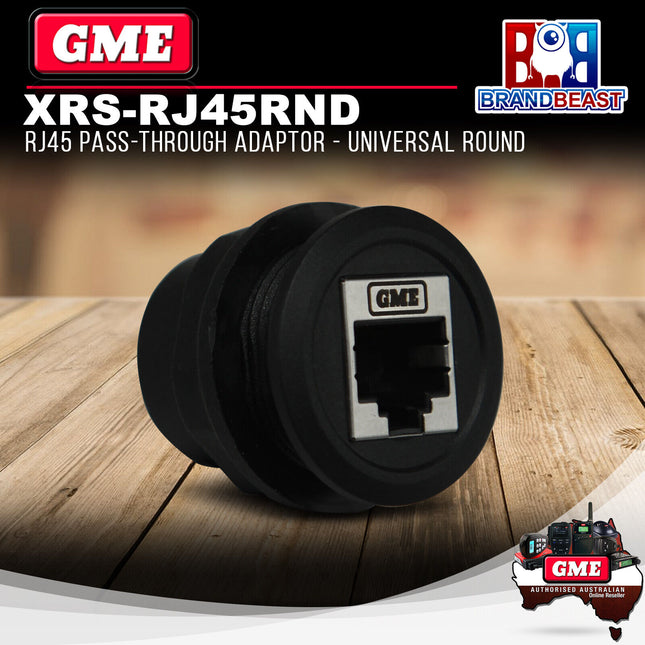 GME XRS-RJ45RND RJ45 Pass through Adaptor Universal Round
