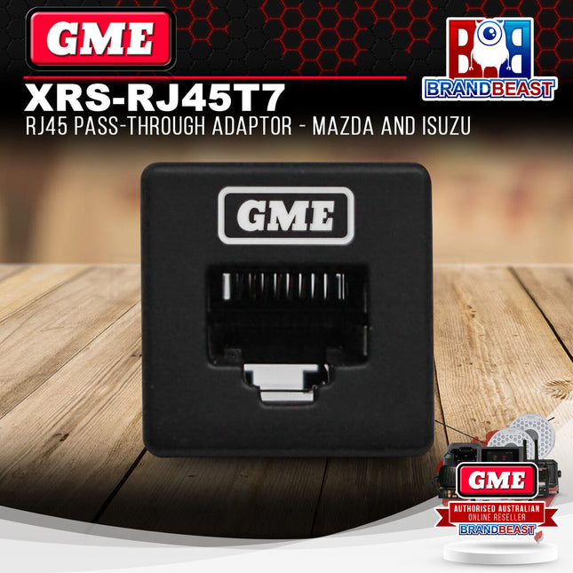 GME XRS-RJ45T7 RJ45 Pass Through Adaptor MAZDA and ISUZU
