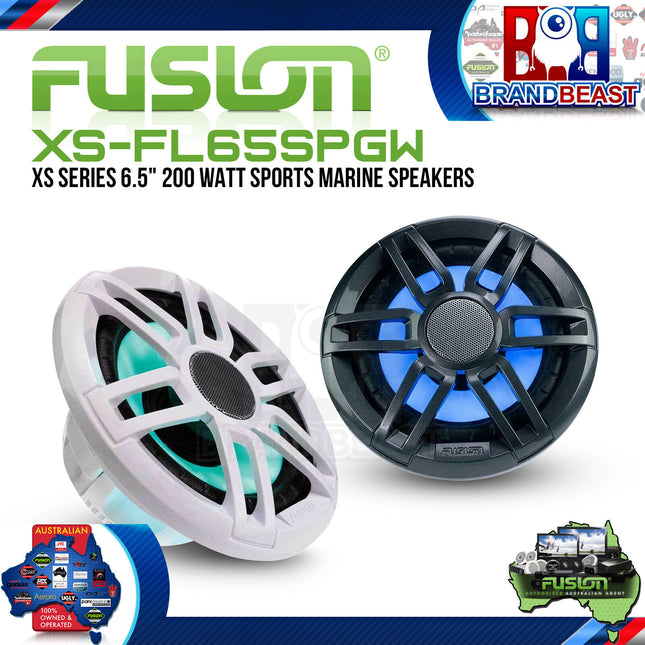 Fusion XS-FL65SPGW XS Series 6.5" 200 Watt Sports Marine Speakers
