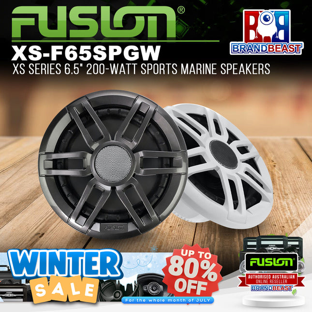 Fusion XS-F65SPGW XS Series 6.5" 200W Sports Marine Speakers