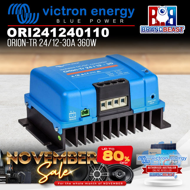 Victron Energy ORI241240110 360W 24/12-30A Orion-Tr Isolated DC-DC Converter
