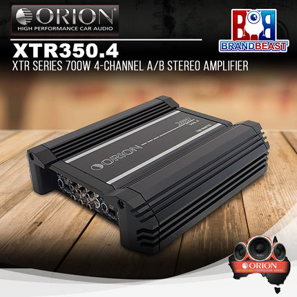Orion XTR350.4 XTR Series 700W 4-Channel A/B Stereo Amplifier