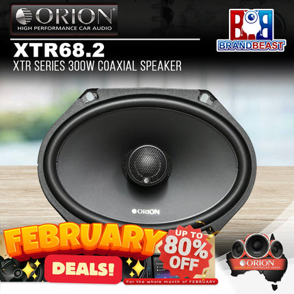 Orion XTR68.2 XTR Series 300W Coaxial Speaker