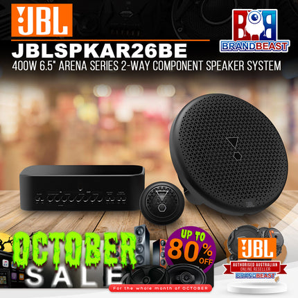 JBL Arena 26Be 400W 6.5" Arena Series 2-Way Component Speaker System