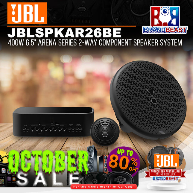 JBL Arena 26Be 400W 6.5" Arena Series 2-Way Component Speaker System