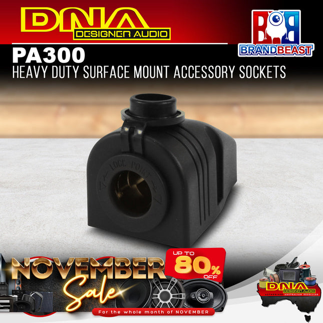 DNA PA300 Heavy Duty Surface Mount Accessory Sockets