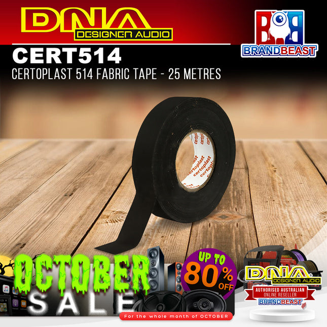 DNA CERT514 Certoplast 514 Fabric Tape 25 Metres