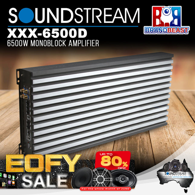 Soundstream XXX-6500D 6500W XXX Series Monoblock Competition Amplifier