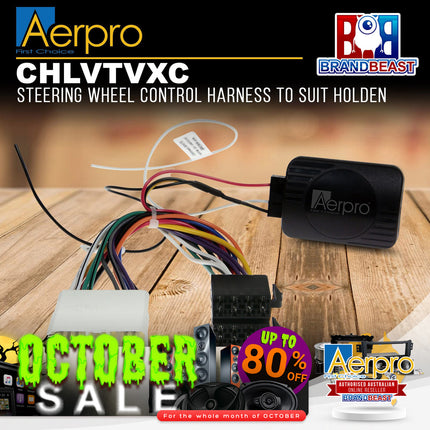 Aerpro CHLVTVXC Steering Wheel Control Interface Suit Holden Commodore VT/VX/VU