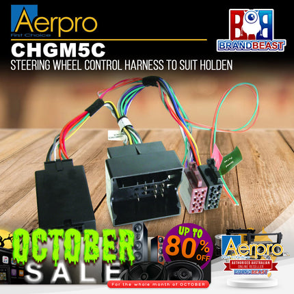 Aerpro CHGM5C Steering Wheel Control Interface Suit Holden Various Models