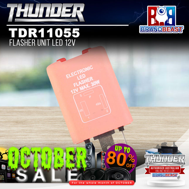 Thunder TDR11055 Flasher Unit LED 12V