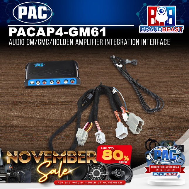 PAC PACAP4-GM61 Audio GM/GMC/Holden Amplifier Integration Interface