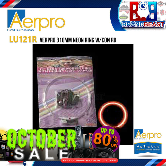 Aerpro LU121R 310mm LED Neon Ring With Con Red