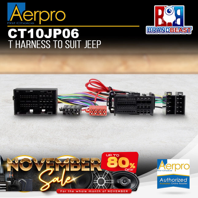 Aerpro CT10JP06 T-Harness Suit Jeep Various Models