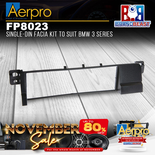 Aerpro FP8023 Single-DIN Facia Kit to Suit BMW 3 Series
