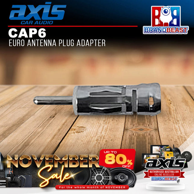 Axis CAP6 Euro Antenna Plug Adapter