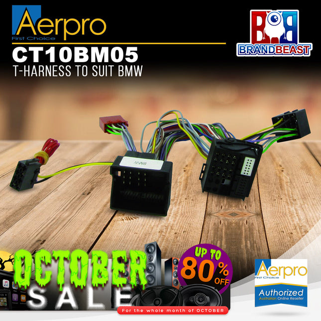 Aerpro CT10BM05 T-Harness to Suit BMW