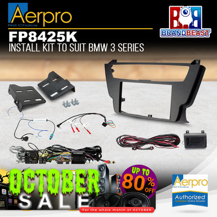 Aerpro FP8425K Install Kit Suit BMW 3 Series & 4 Series (Non-Amplified)