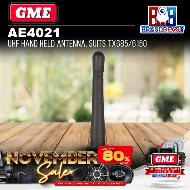GME AE4021 UHF Hand Held Antenna Suits TX685/6150