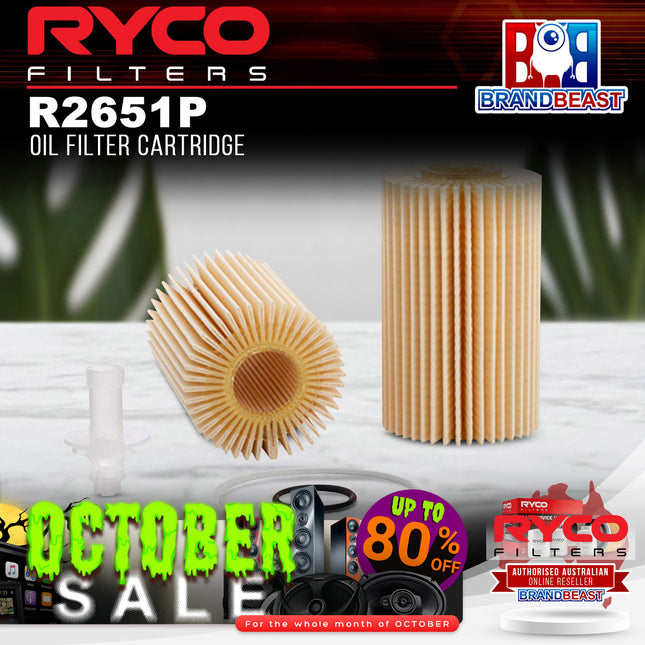 Ryco R2651P Oil Filter Cartridge
